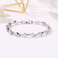 Fashion Rose Gold Zircon Bracelet For Women