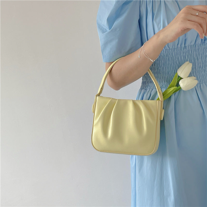 Single Shoulder Messenger Bag Summer Clouds Small Square Bag Women