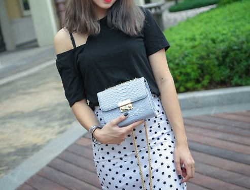 Spring and summer new Korean fashion chain bag handbag