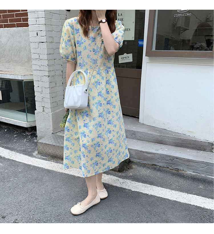 Single Shoulder Messenger Bag Summer Clouds Small Square Bag Women